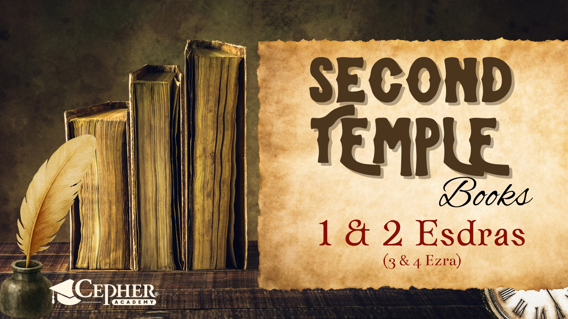You are currently viewing SECOND TEMPLE Books – 1 & 2 Esdras